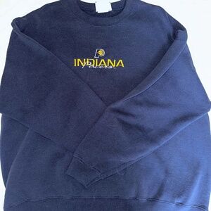 Vintage Indiana Pacers Crew Neck Sweatshirt – Vintage NBA Team Pullover Hoodie